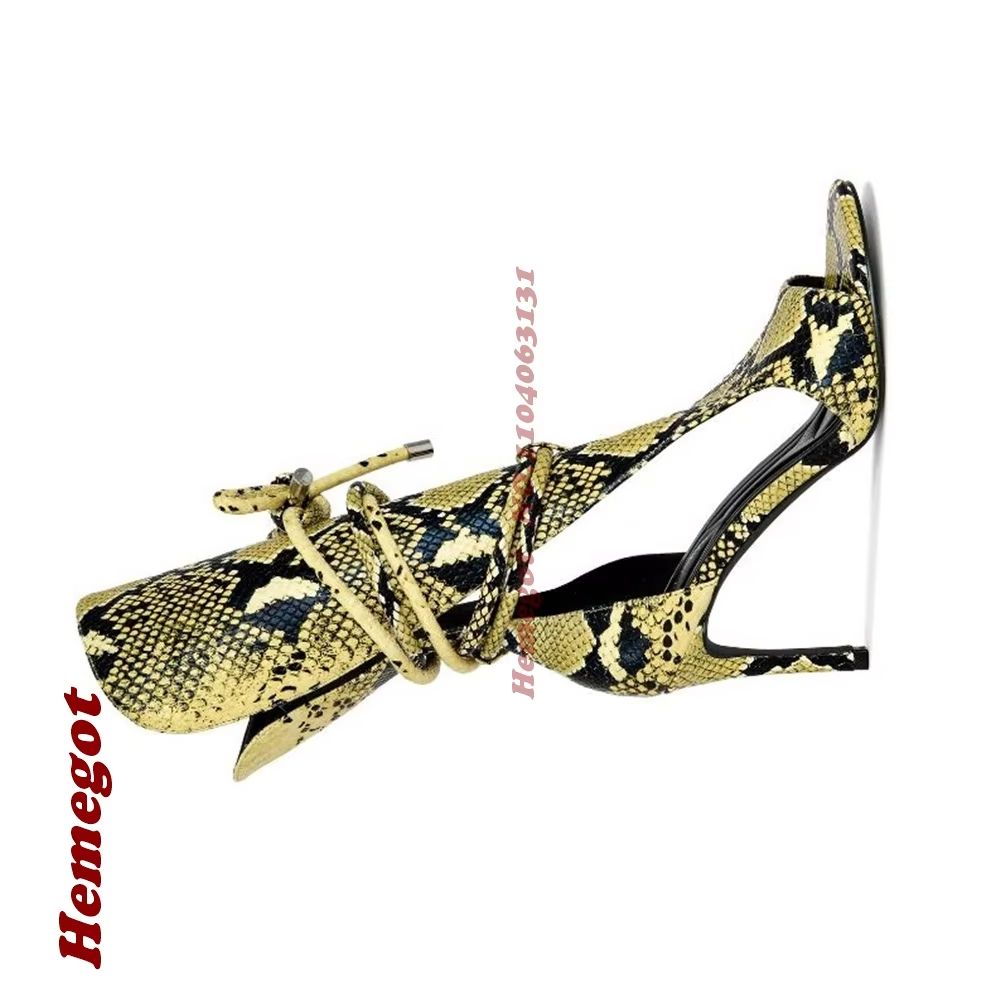 Women'S Shoes Yellow - حذاء بوت نسائي بكعب عالٍ رفيع