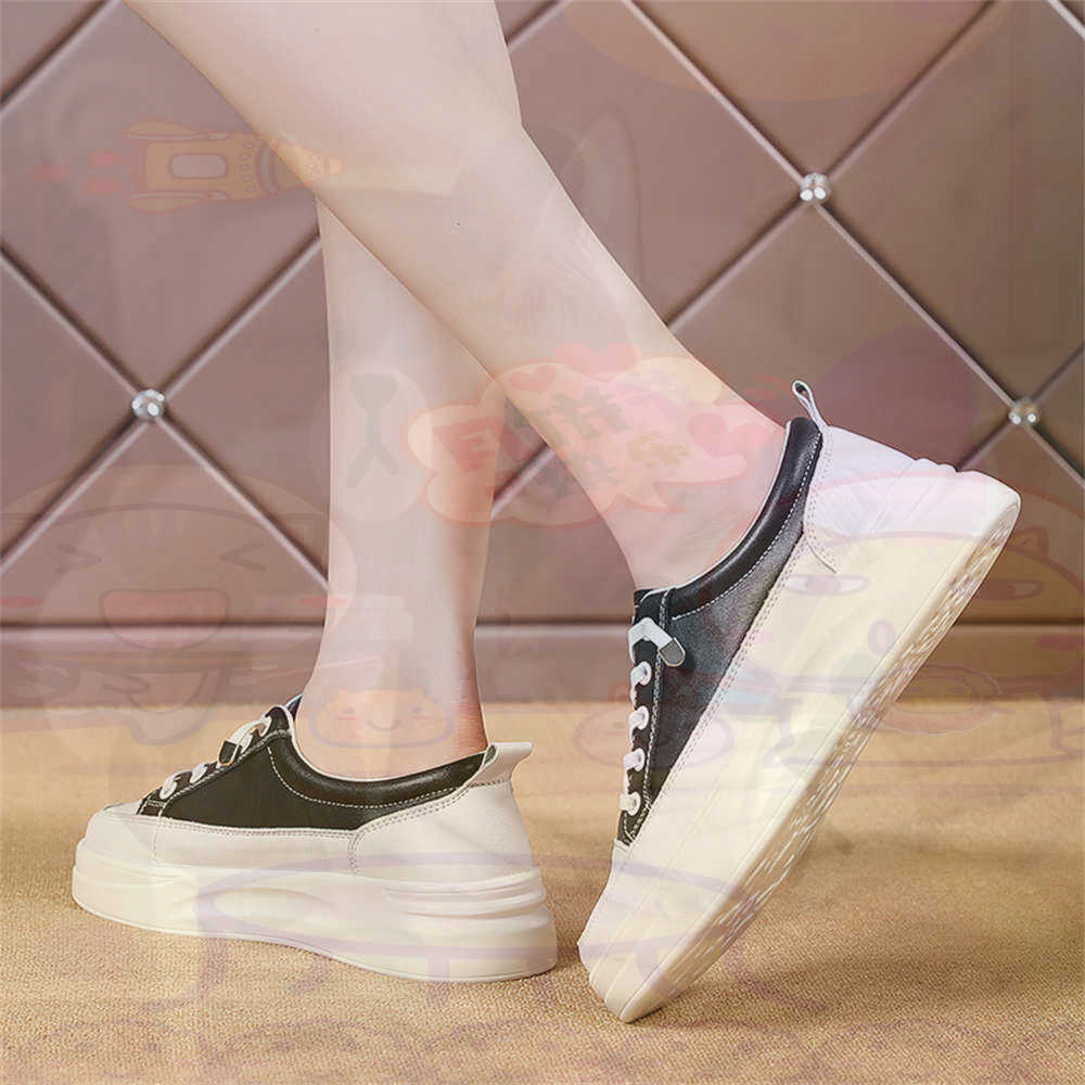 Women Shoes Brown Colour - الدانتيل متابعة مكتنزة المتسكعون امرأة التزلج