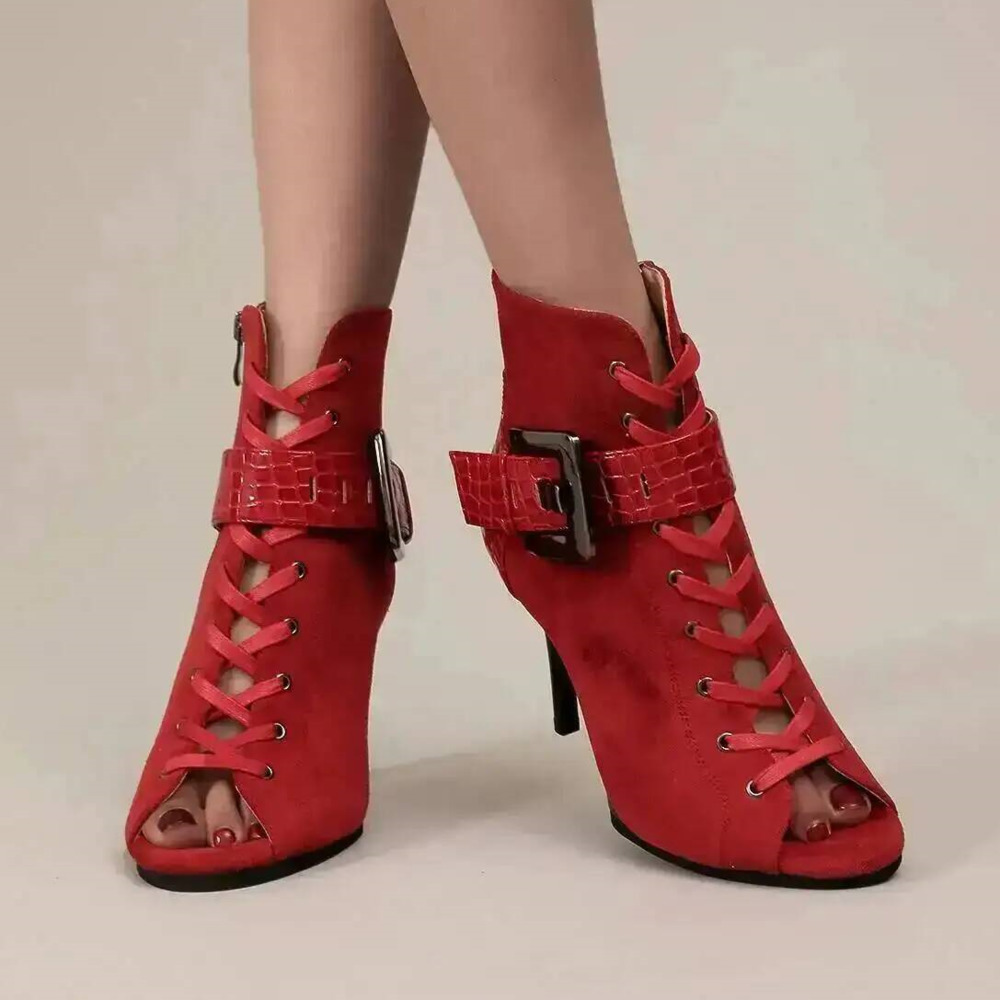 Women'S Shoes Crocs - أحذية نسائية بكعب عالٍ مفتوحة من