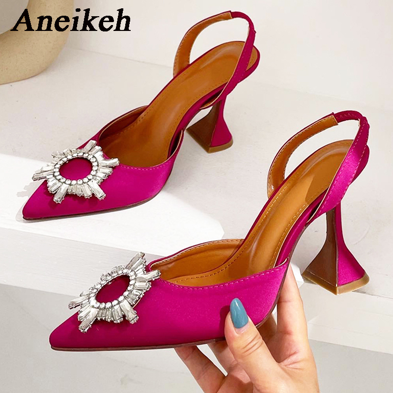 Women Shoes Zara - Aneikeh ماركة النساء الحرير عالية الكعب