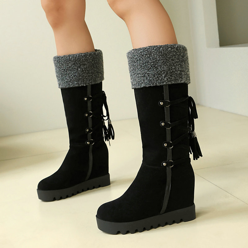 Women'S Shoes Chelsea - أحذية نسائية شتوية للثلج من الجلد