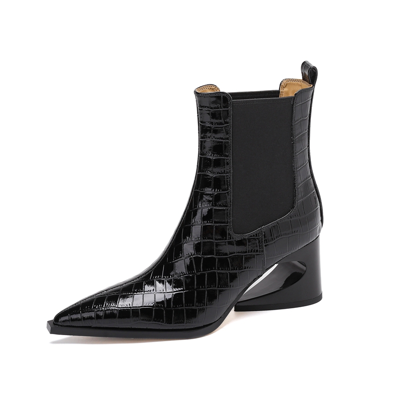 أحذية نسائية جديدة من الجلد ال - مراجعة Women'S Shoes Chelsea وسعره