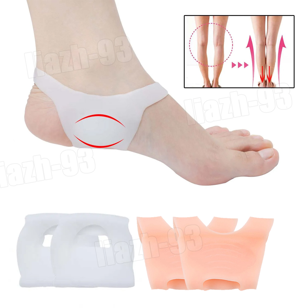 1 زوج O-نوع القدم مصحح النعال  - مراجعة Women Shoes Types وسعره