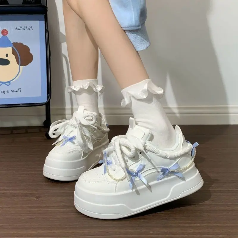 أحذية رياضية صيفية بنعل سميك ل - مراجعة Women Shoes Hong Kong وسعره