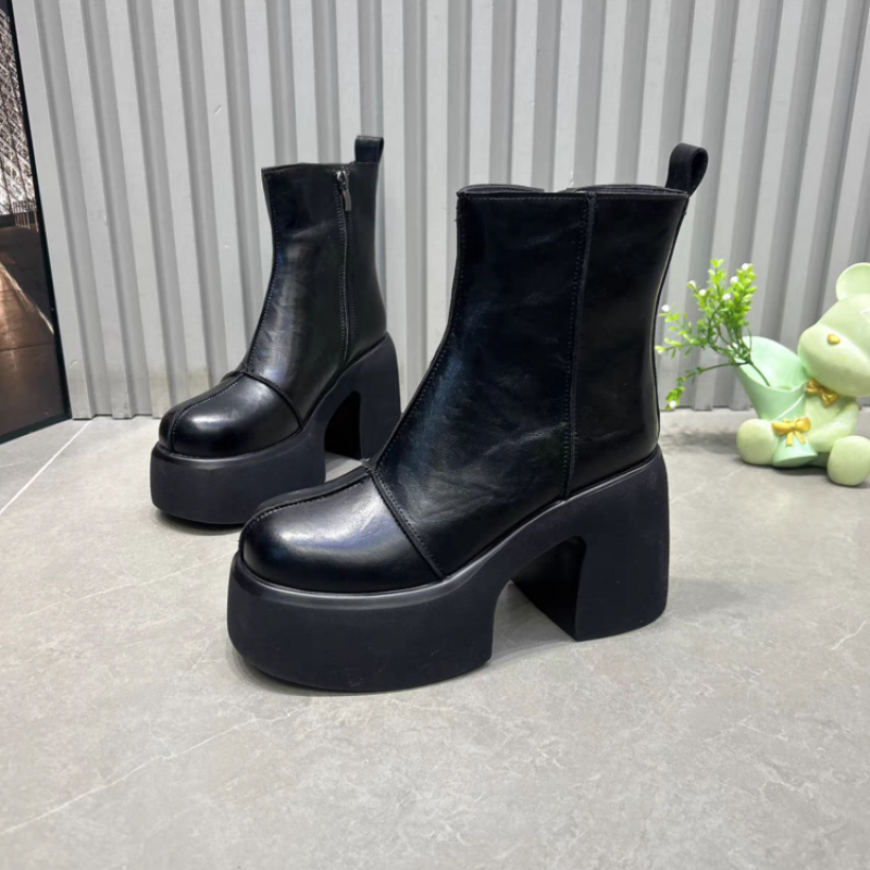 أحذية نسائية قصيرة ذات نعل سمي - مراجعة Women'S Shoes Chelsea وسعره