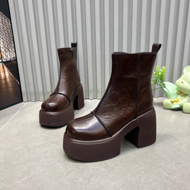 أحذية نسائية قصيرة ذات نعل سمي - مراجعة Women'S Shoes Chelsea وسعره