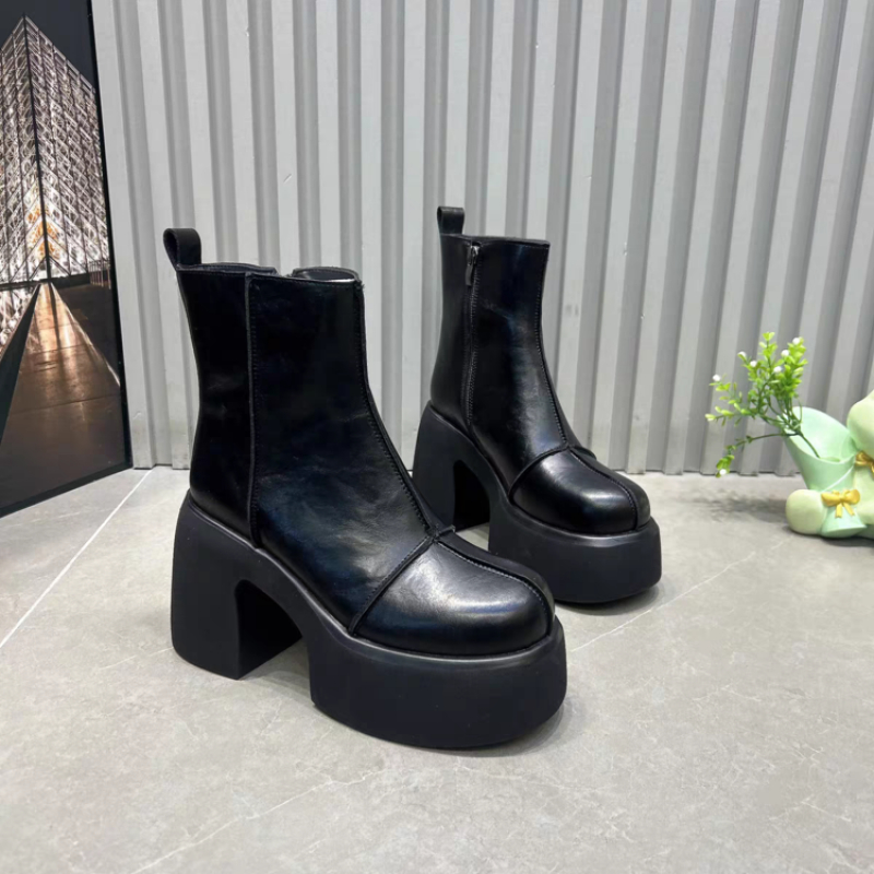 أحذية نسائية قصيرة ذات نعل سمي - مراجعة Women'S Shoes Chelsea وسعره
