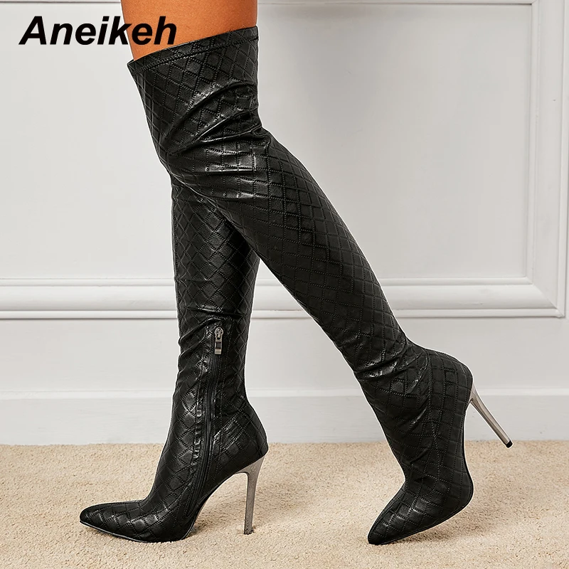 Aneikeh مثير خنجر عالية الكعب  - مراجعة Women'S Shoes Chelsea وسعره