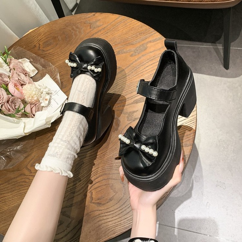 أحذية لوليتا 2026 سوداء بكعب ع - مراجعة Women Shoes Casual وسعره