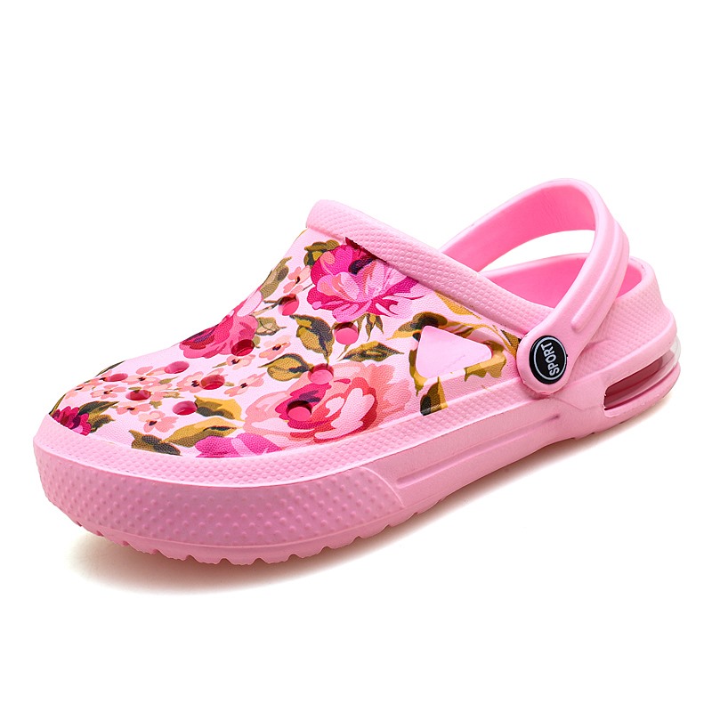 الصيف النساء الأزهار الكتابة ع - مراجعة Women'S Shoes Crocs وسعره