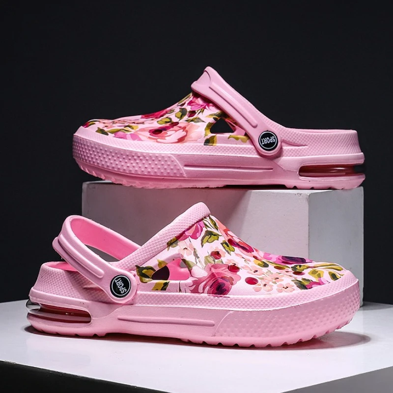 الصيف النساء الأزهار الكتابة ع - مراجعة Women'S Shoes Crocs وسعره