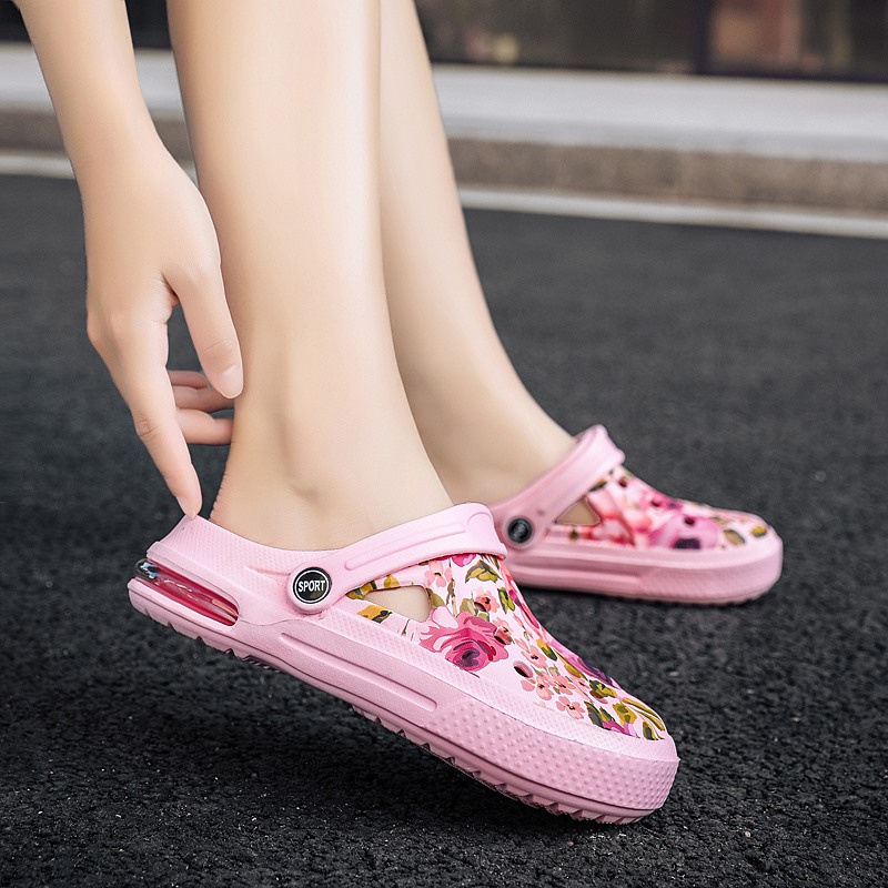 الصيف النساء الأزهار الكتابة ع - مراجعة Women'S Shoes Crocs وسعره