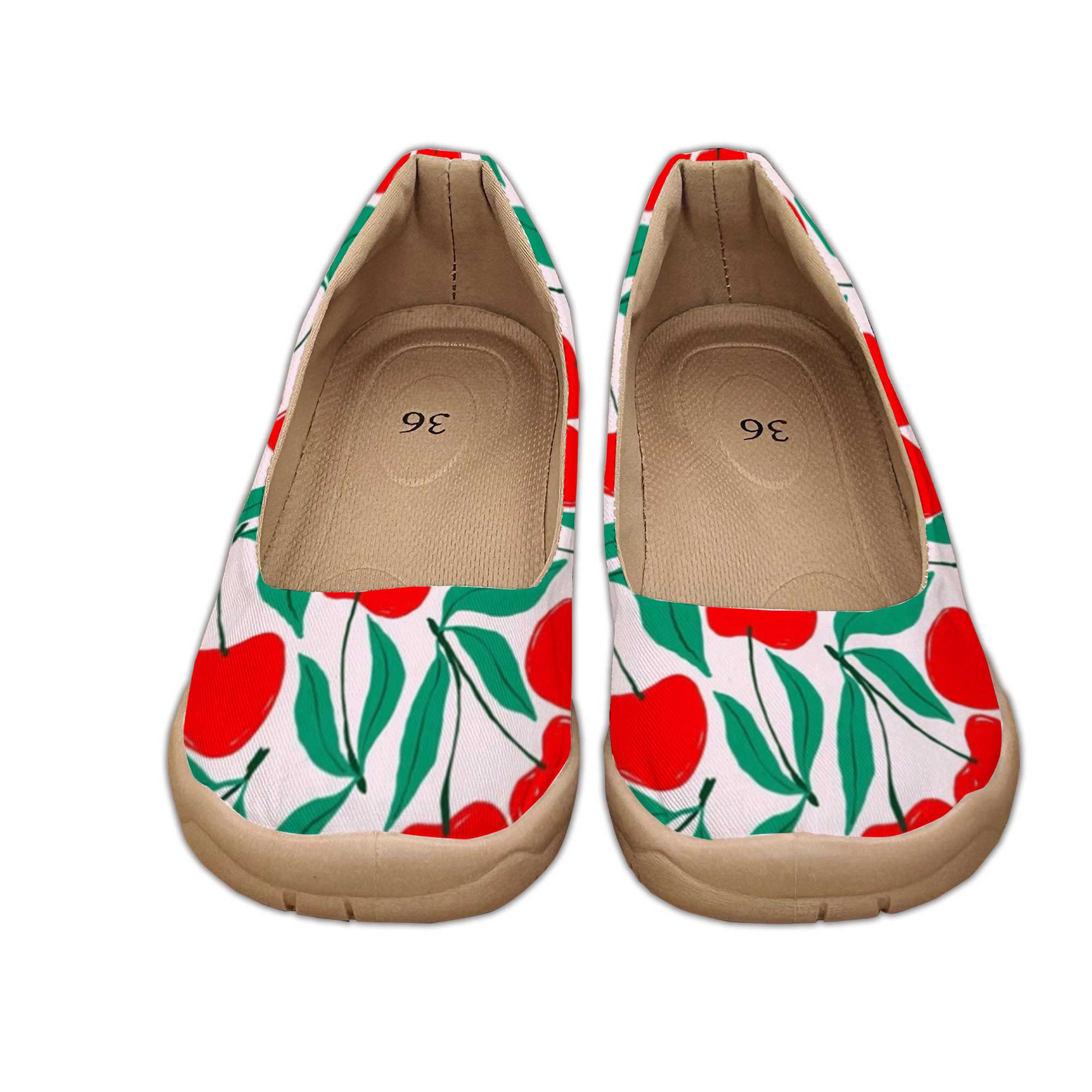 أحذية نسائية واسعة بلون الكرز  - مراجعة Women'S Shoes For Wide Feet وسعره