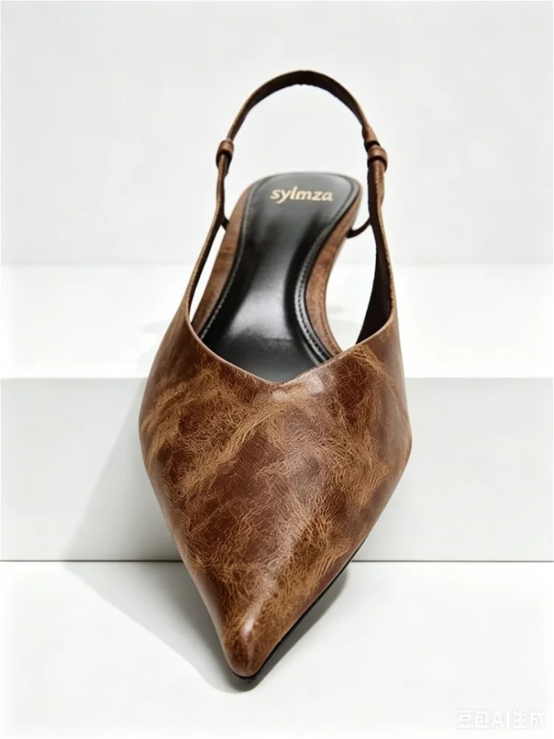 الرجعية براون هريرة كعب مصمم م - مراجعة Women Shoes Brown Colour وسعره